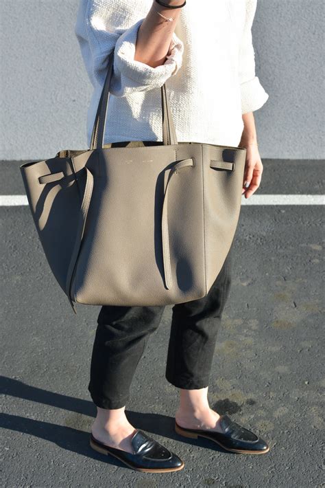 celine cabas phantom tote review|celine small vertical cabas.